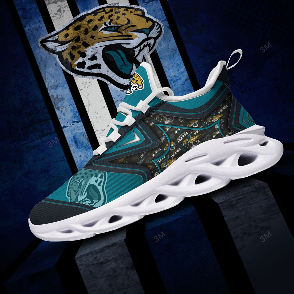 Ideafootwear Jacksonville Jaguars Max Soul Shoes Sneakers For Men And Women 41