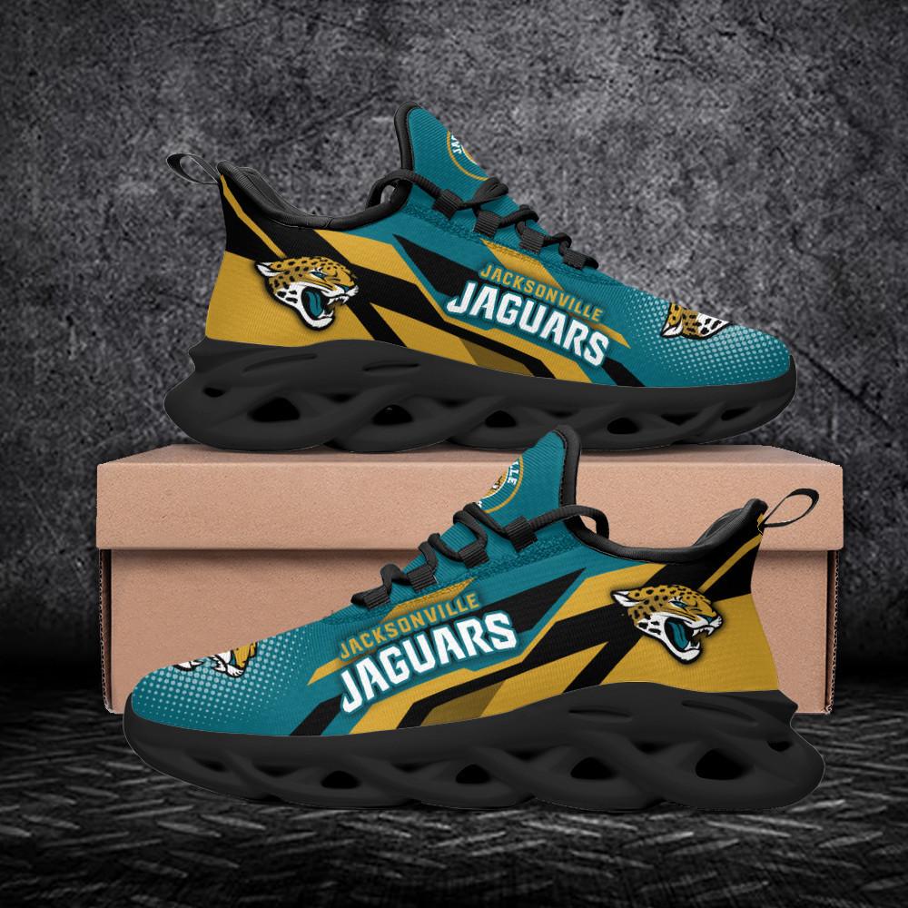 Ideafootwear Jacksonville Jaguars Max Soul Shoes Sneakers For Men And Women 14