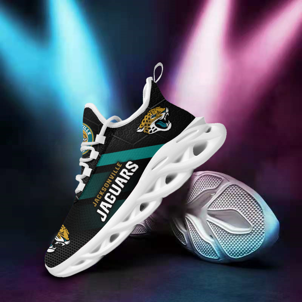 Ideafootwear Jacksonville Jaguars Max Soul Shoes Sneakers For Men And Women 40