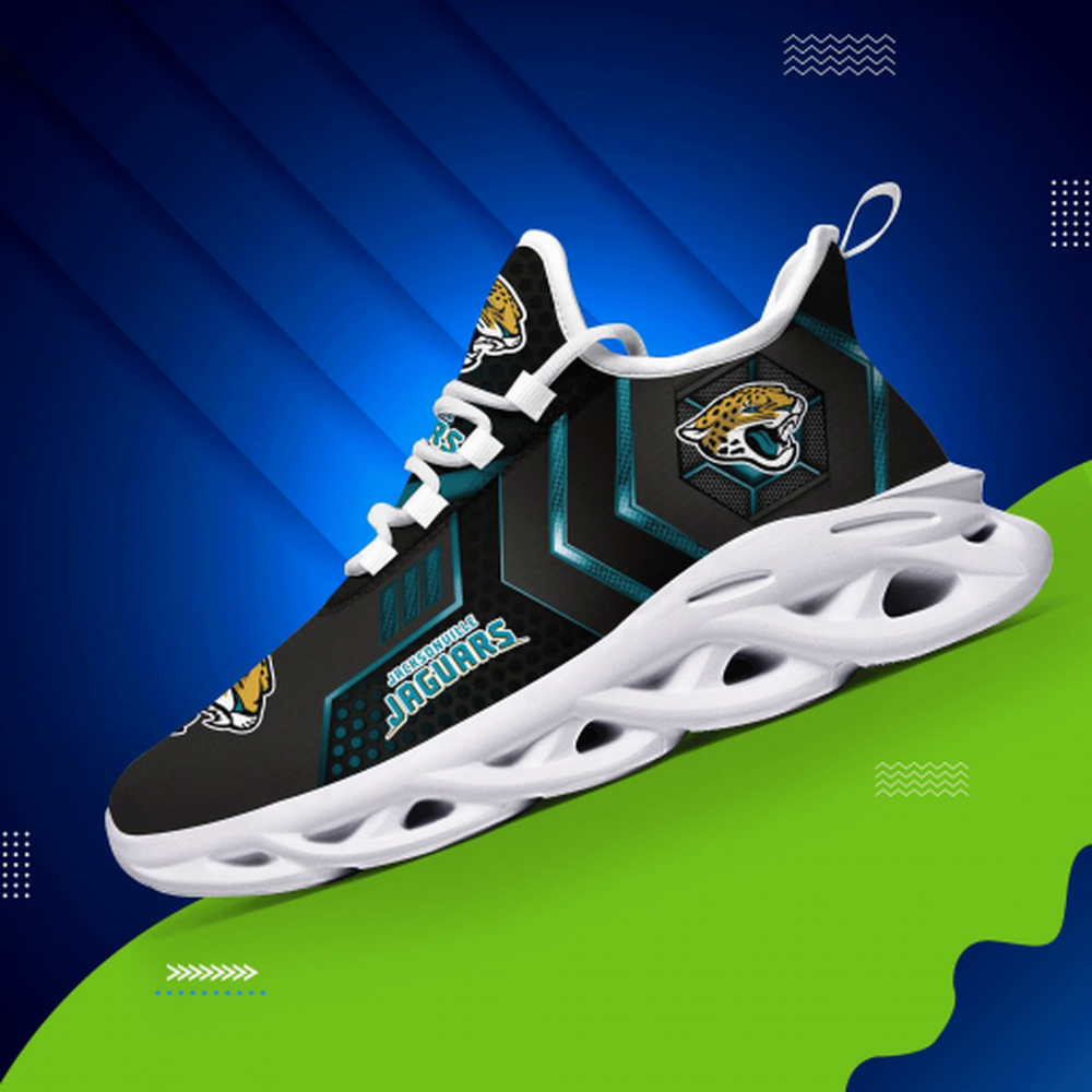Ideafootwear Jacksonville Jaguars Max Soul Shoes Sneakers For Men And Women 37