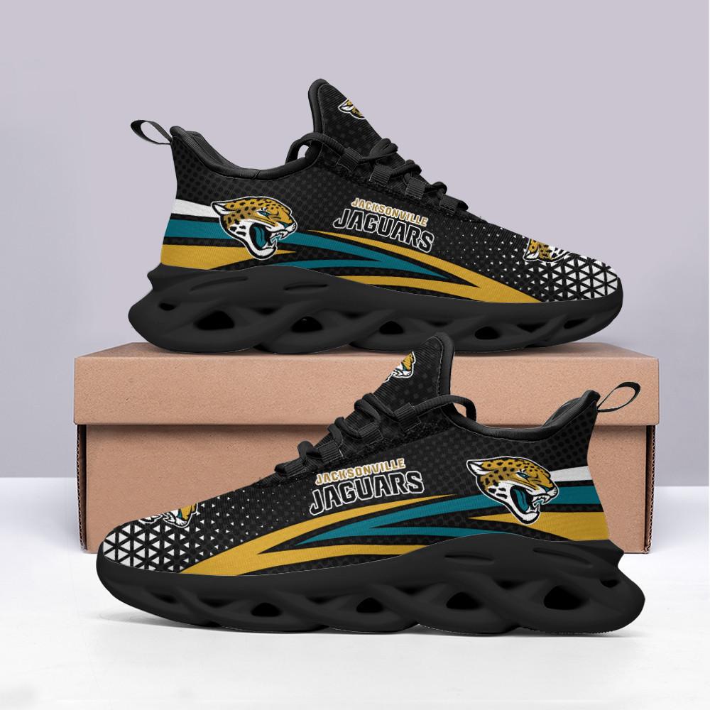 Ideafootwear Jacksonville Jaguars Max Soul Shoes Sneakers For Men And Women 8