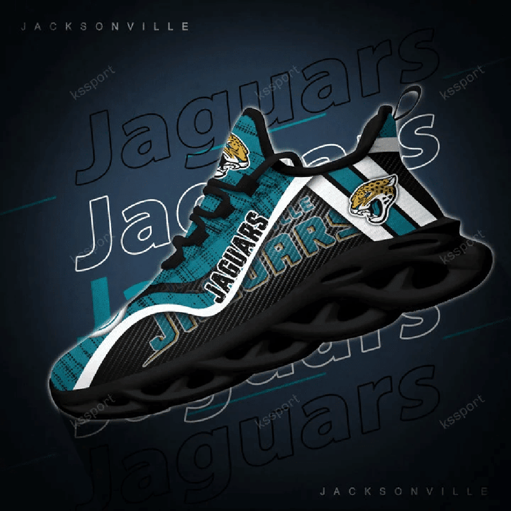 Ideafootwear Jacksonville Jaguars Max Soul Shoes Sneakers For Men And Women 19