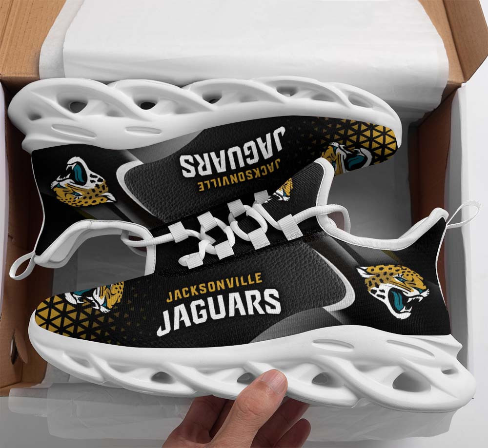 Ideafootwear Jacksonville Jaguars Max Soul Shoes Sneakers For Men And Women 15