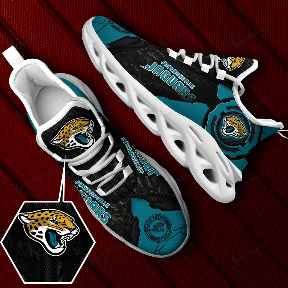 Ideafootwear Jacksonville Jaguars Max Soul Shoes Sneakers For Men And Women 17