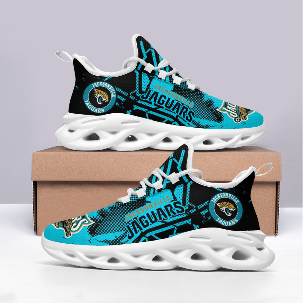 Ideafootwear Jacksonville Jaguars Max Soul Shoes Sneakers For Men And Women 10
