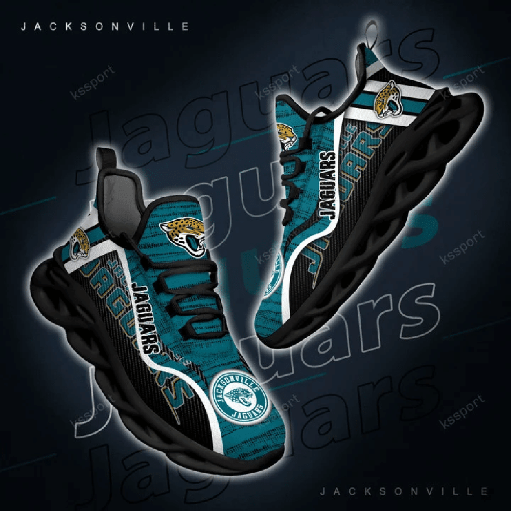 Ideafootwear Jacksonville Jaguars Max Soul Shoes Sneakers For Men And Women 19