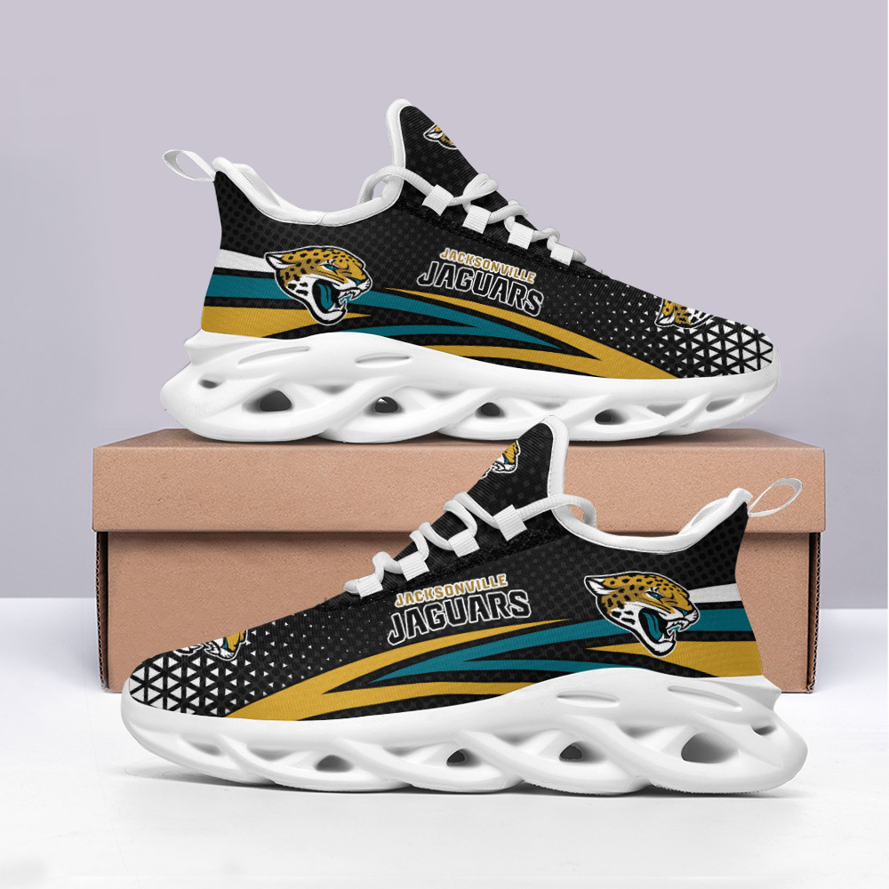 Ideafootwear Jacksonville Jaguars Max Soul Shoes Sneakers For Men And Women 8