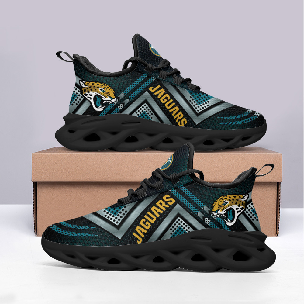 Ideafootwear Jacksonville Jaguars Max Soul Shoes Sneakers For Men And Women 9