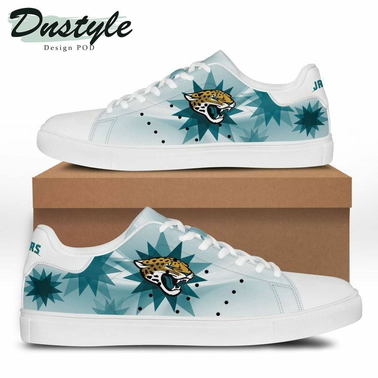 Ideafootwear Jacksonville Jaguars Skate Stan Shoes Sneakes For Men And Women 1
