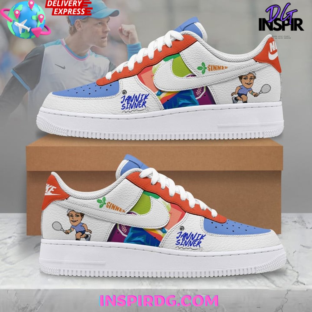 Ideafootwear Jannik Sinner Air Low-Top Sneakers Shoes For Men And Women 1