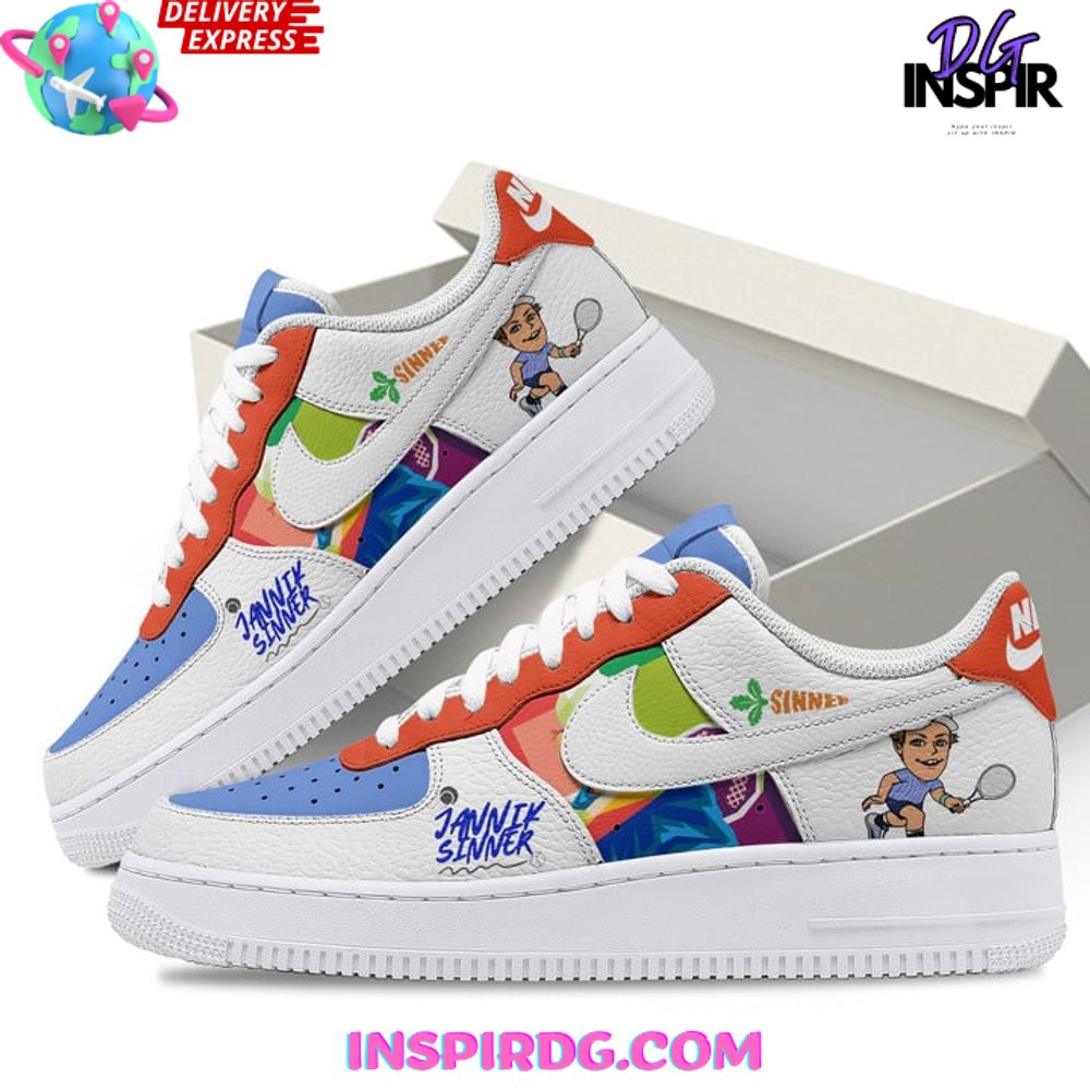 Ideafootwear Jannik Sinner Air Low-Top Sneakers Shoes For Men And Women 1