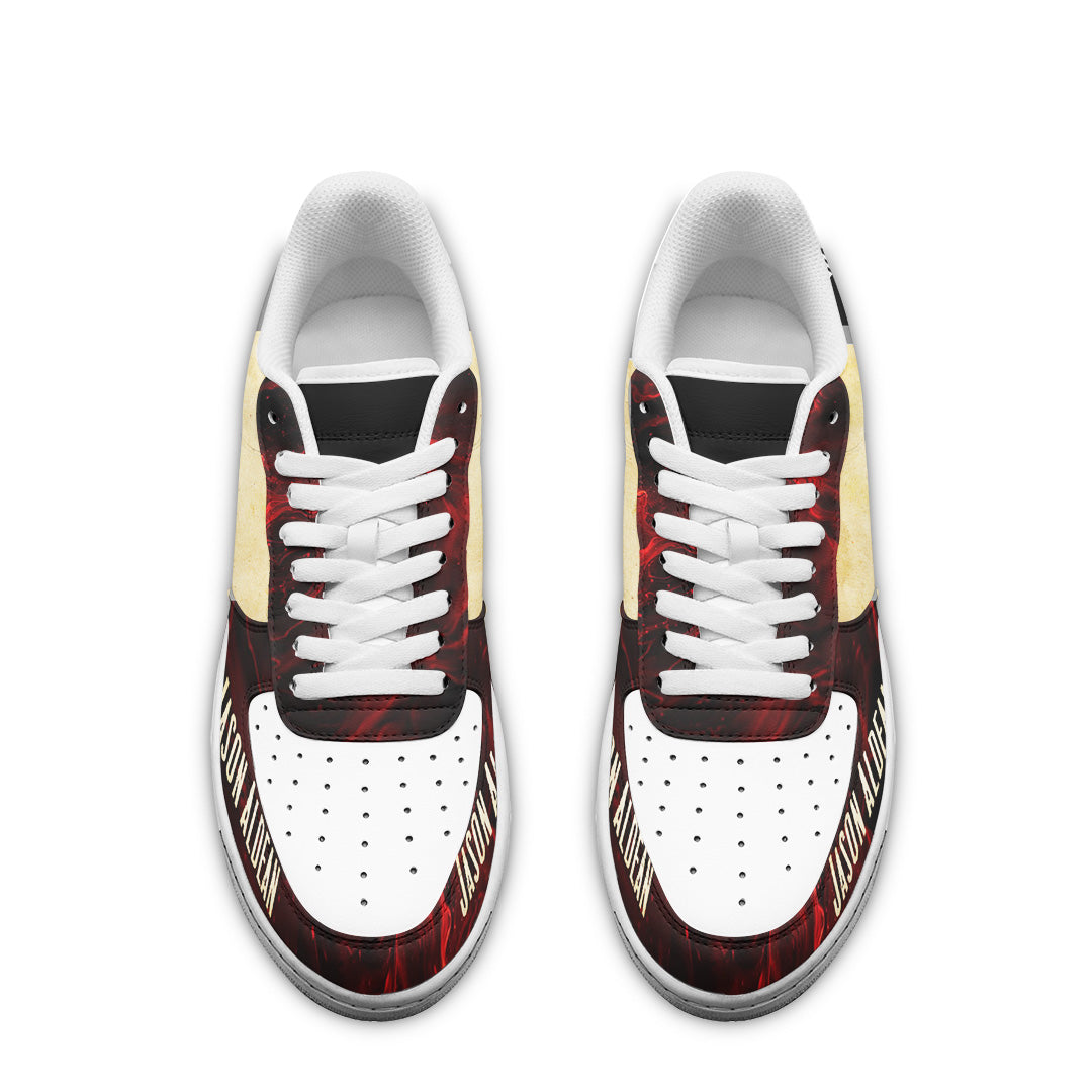 Ideafootwear Jason Aldean Air Low-Top Sneakers Shoes For Men And Women 1
