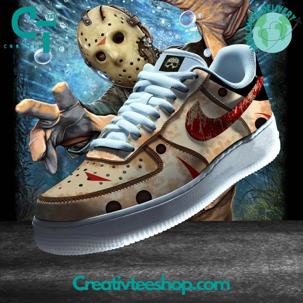 Ideafootwear Jason Voorhees  Air Low-Top Sneakers Shoes For Men And Women 1