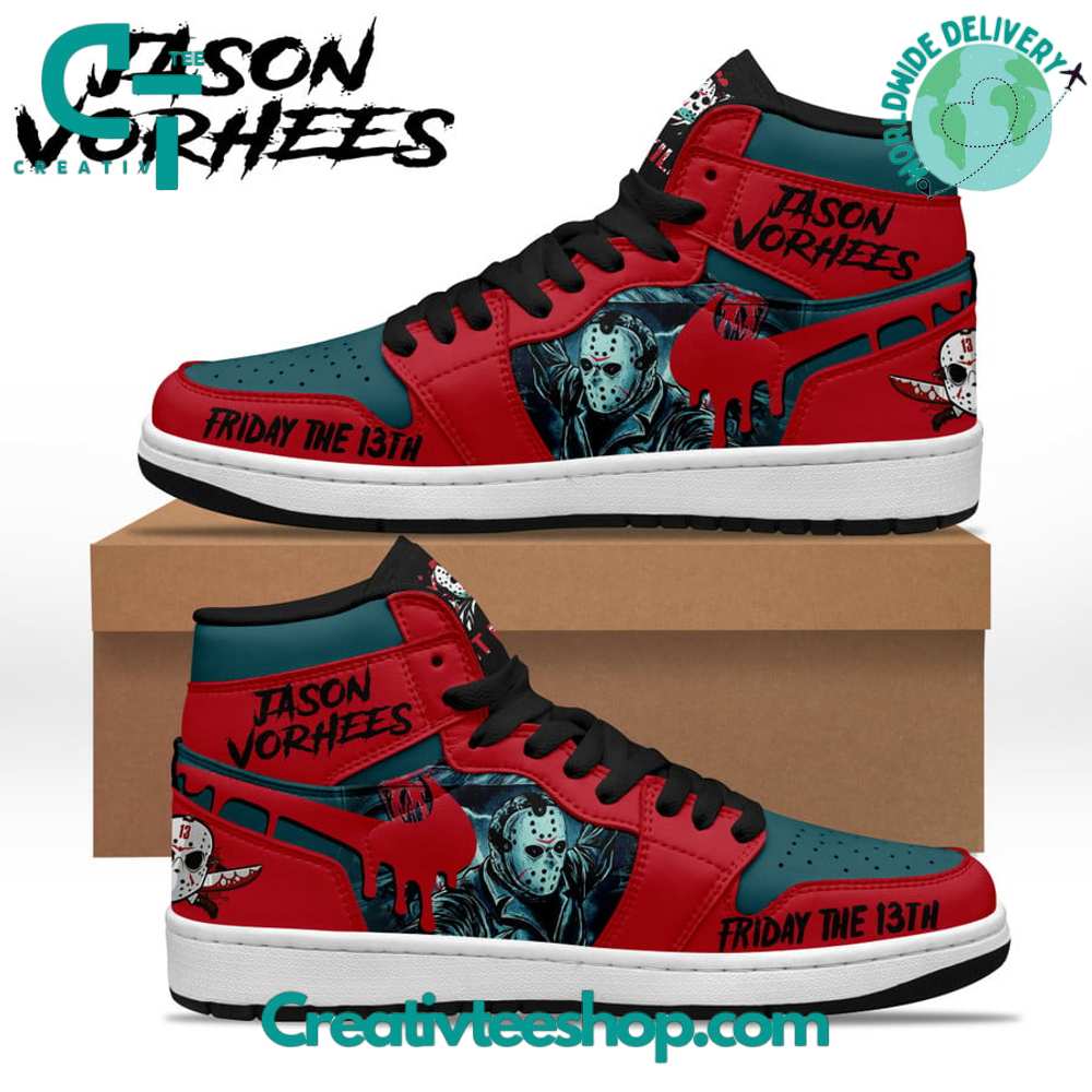 Ideafootwear Jason Voorhees AJ1 High Sneakers Shoes For Men And Women 1