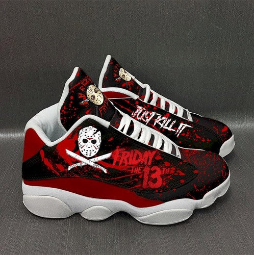 Ideafootwear Jason Voorhees AJ13 Sneakers Shoes For Men And Women 1