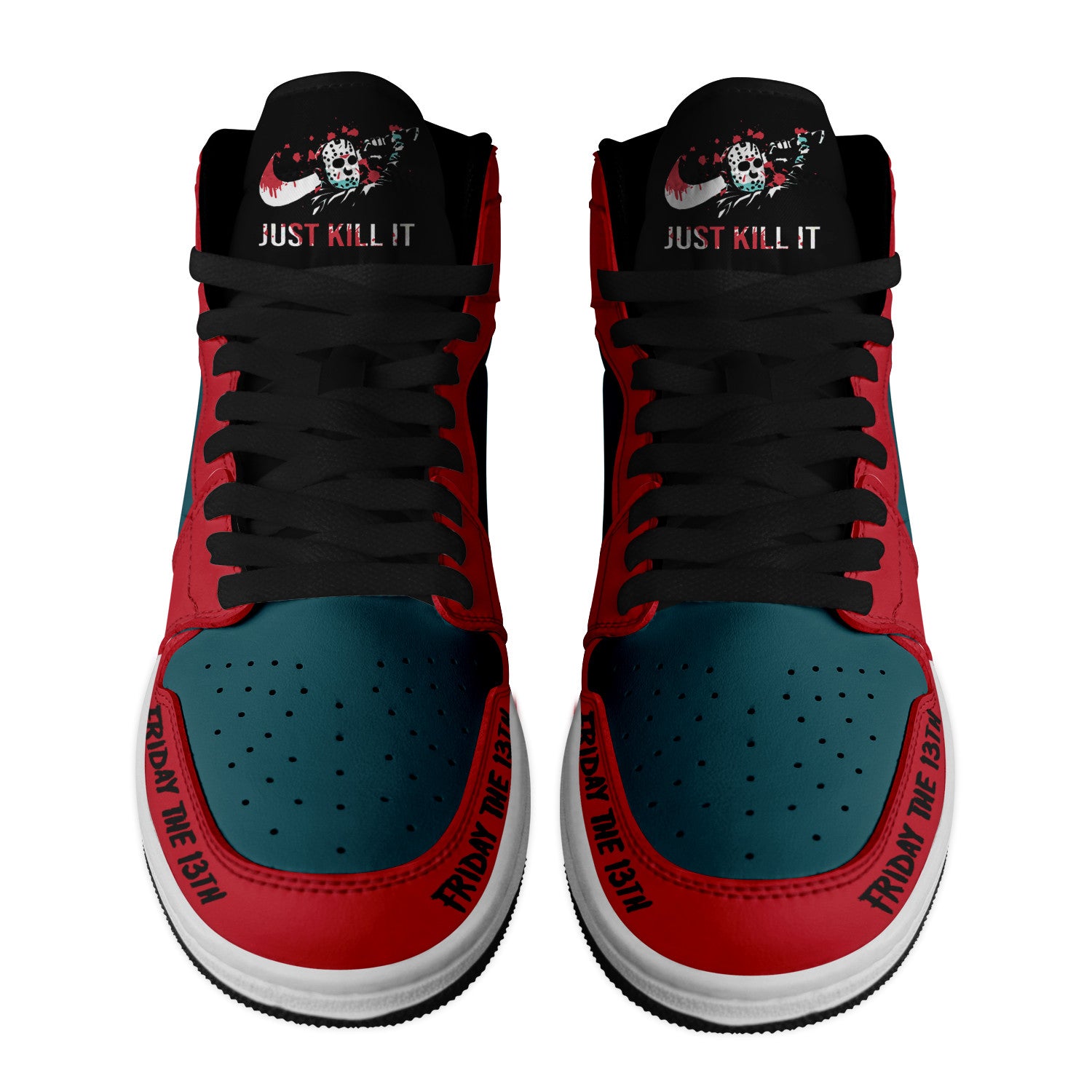 Ideafootwear Jason Voorhees AJ1 High Sneakers Shoes For Men And Women 3