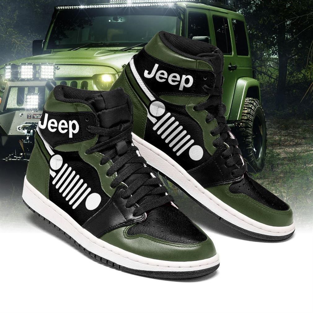 Ideafootwear Jeep AJ1 High Sneakers Shoes For Men And Women 1