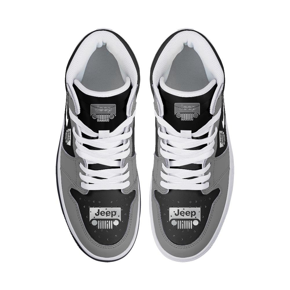 Ideafootwear Jeep AJ1 High Sneakers Shoes For Men And Women 2