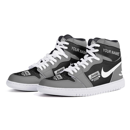 Ideafootwear Jeep AJ1 High Sneakers Shoes For Men And Women 2