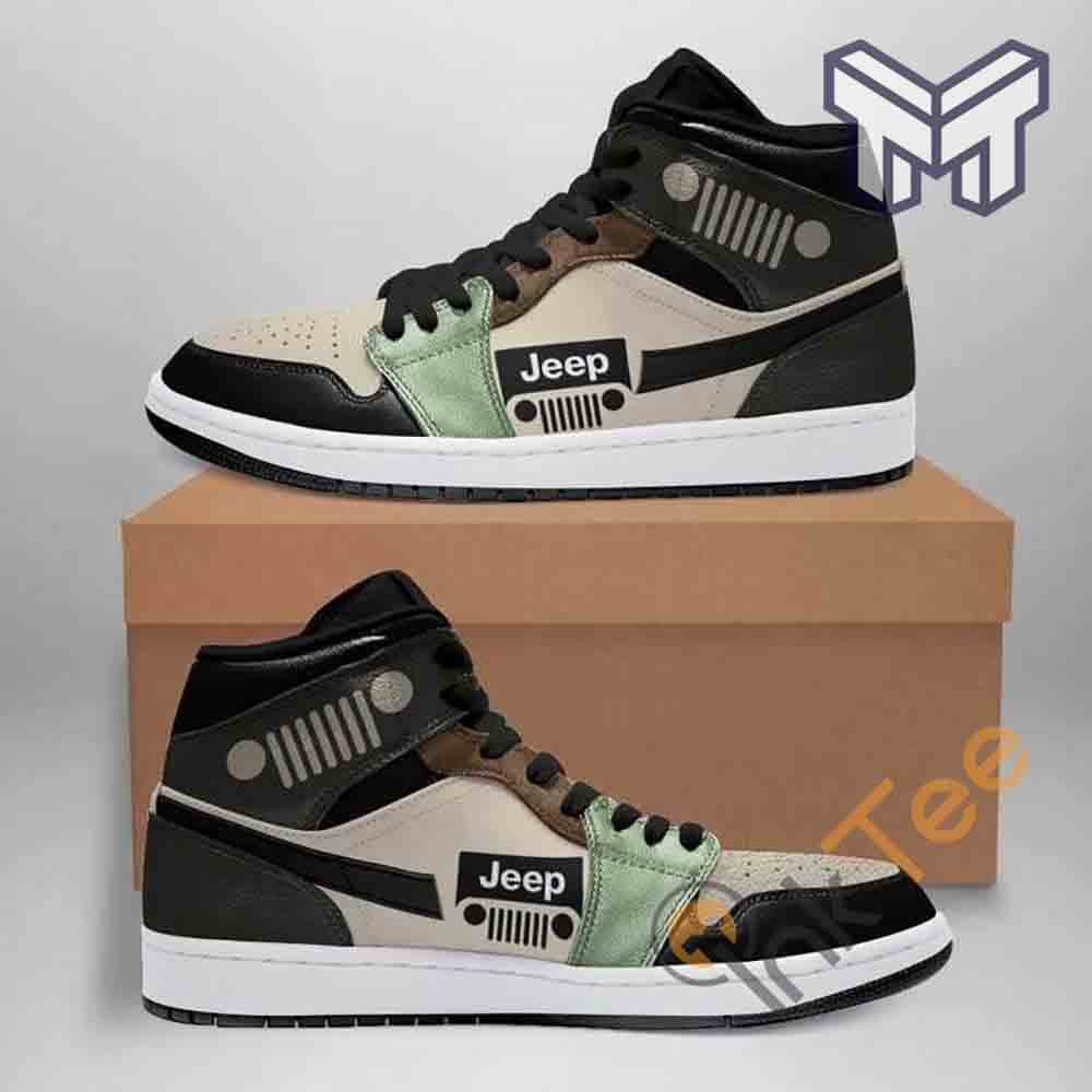 Ideafootwear Jeep AJ1 High Sneakers Shoes For Men And Women 3