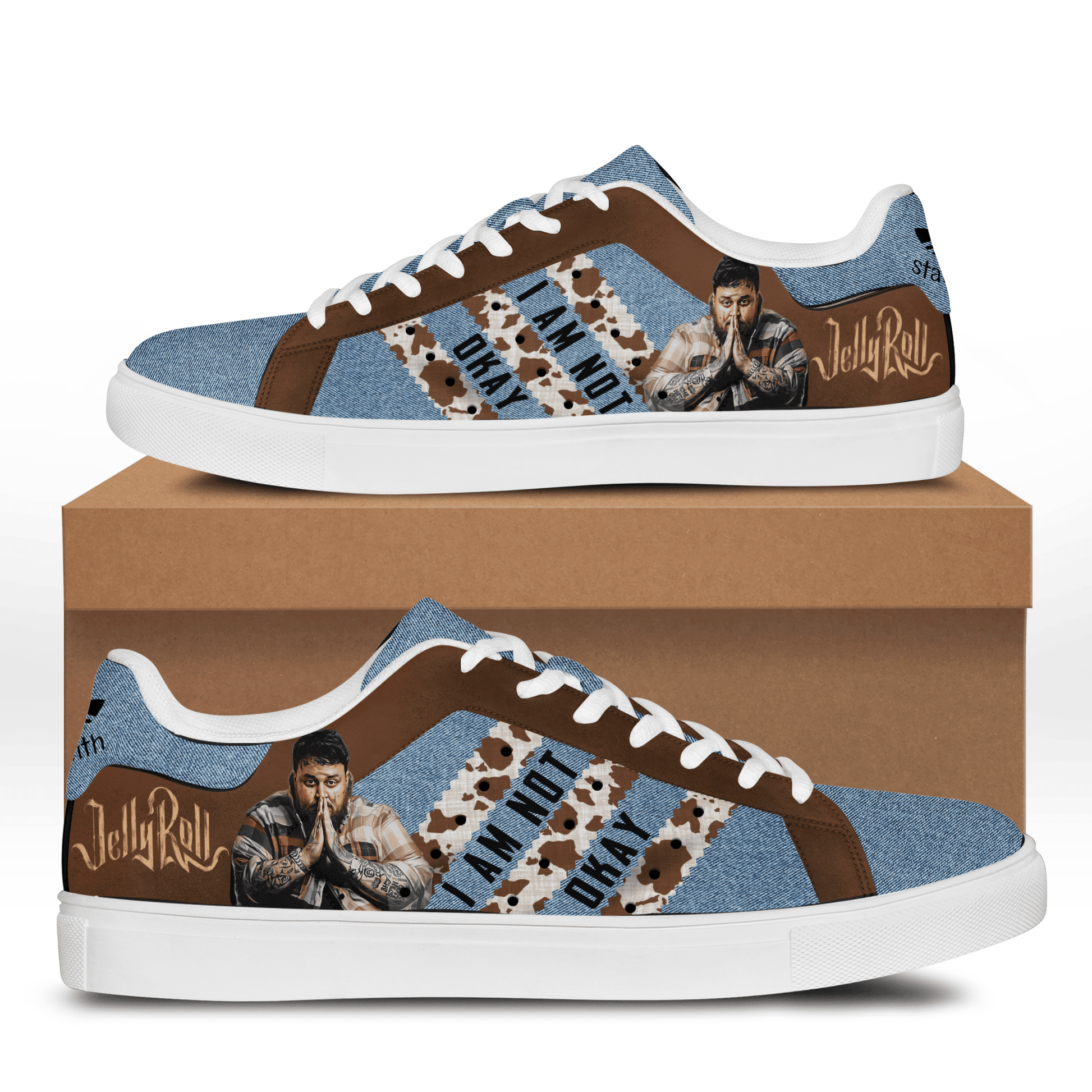 Ideafootwear Jelly Roll Skate Stan Shoes Sneakes For Men And Women  1