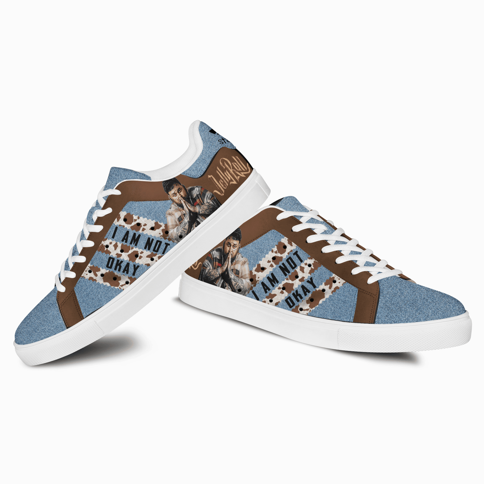 Ideafootwear Jelly Roll Skate Stan Shoes Sneakes For Men And Women  1