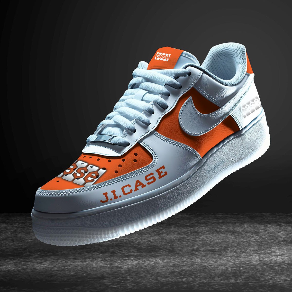 Ideafootwear J.I. Case Air Low-Top Sneakers Shoes For Men And Women 4