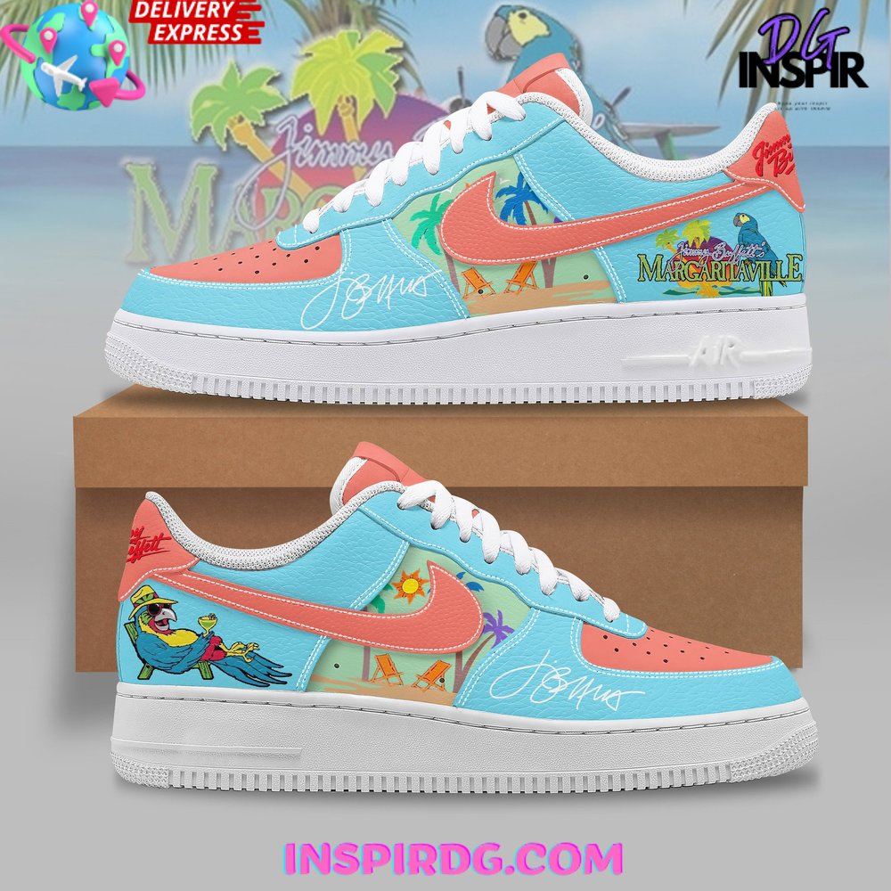 Ideafootwear Jimmy Buffett Air Low-Top Sneakers Shoes For Men And Women 15