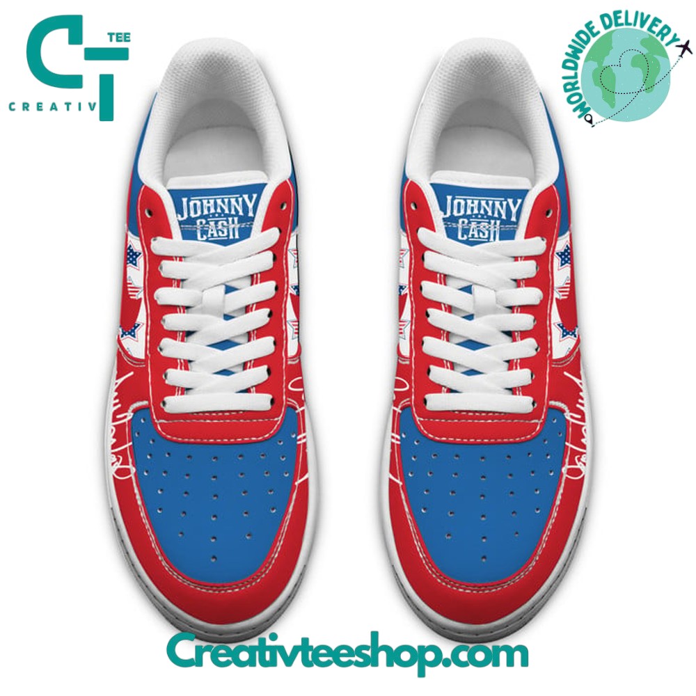 Ideafootwear Johnny Cash Air Low-Top Sneakers Shoes For Men And Women 3