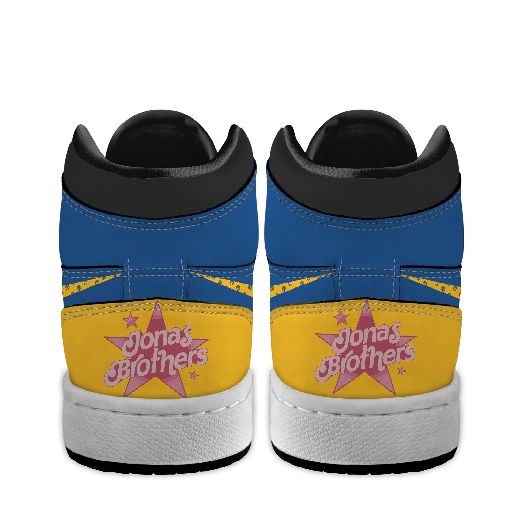 Ideafootwear Jonas Brothers AJ1 High Sneakers Shoes For Men And Women 3