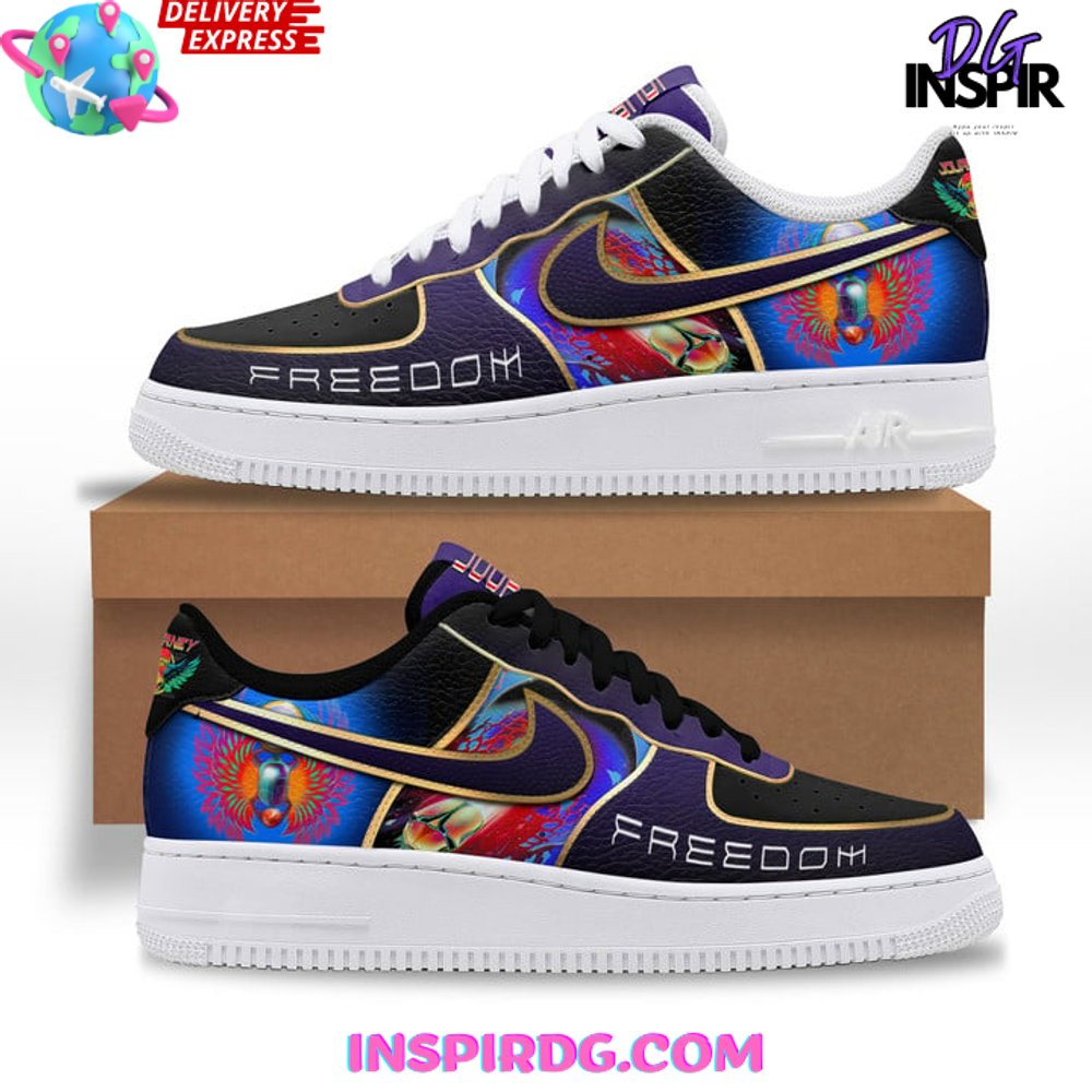 Ideafootwear Journey 50th Anniversary Freedom Tour Air Low-Top Sneakers Shoes For Men And Women 1