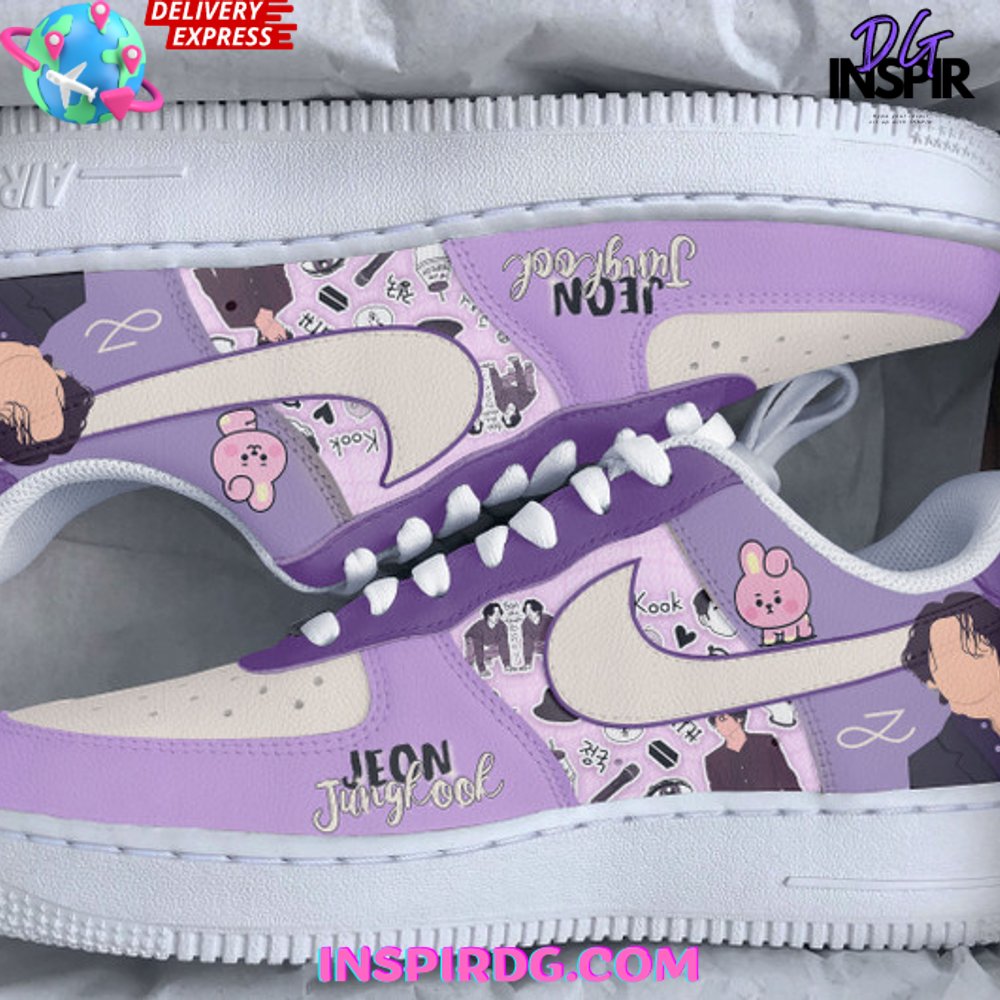 Ideafootwear Jungkook BTS Air Low-Top Sneakers Shoes For Men And Women 1