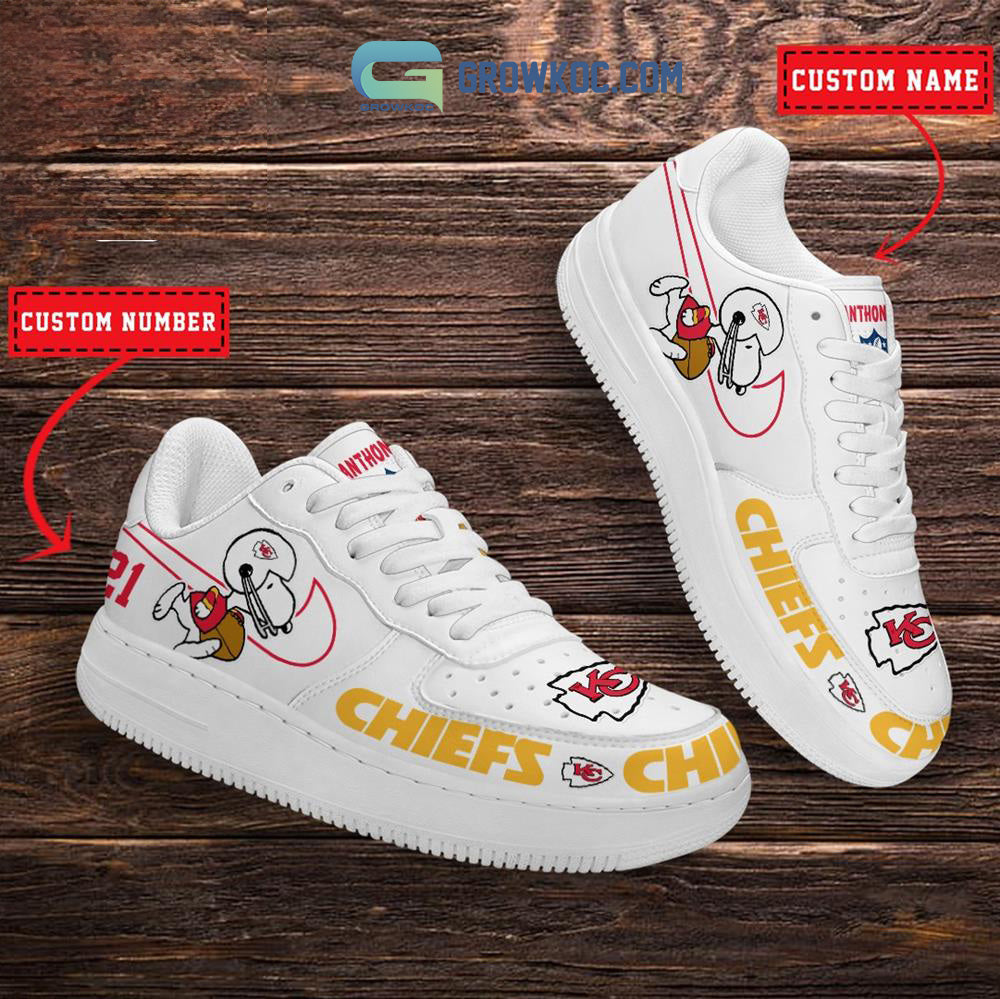 Ideafootwear Kansas City Chiefs Air Low-Top Sneakers Shoes For Men And Women 1