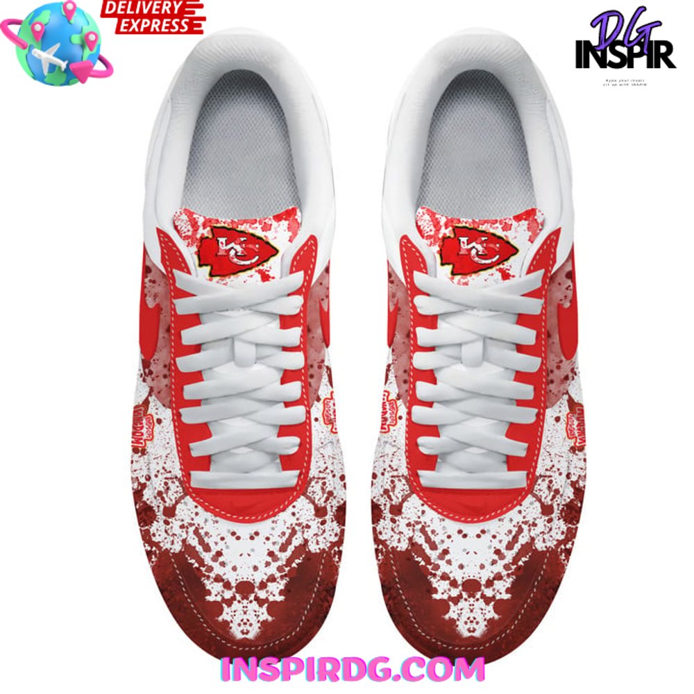 Ideafootwear Kansas City Chiefs Air Low-Top Sneakers Shoes For Men And Women 6