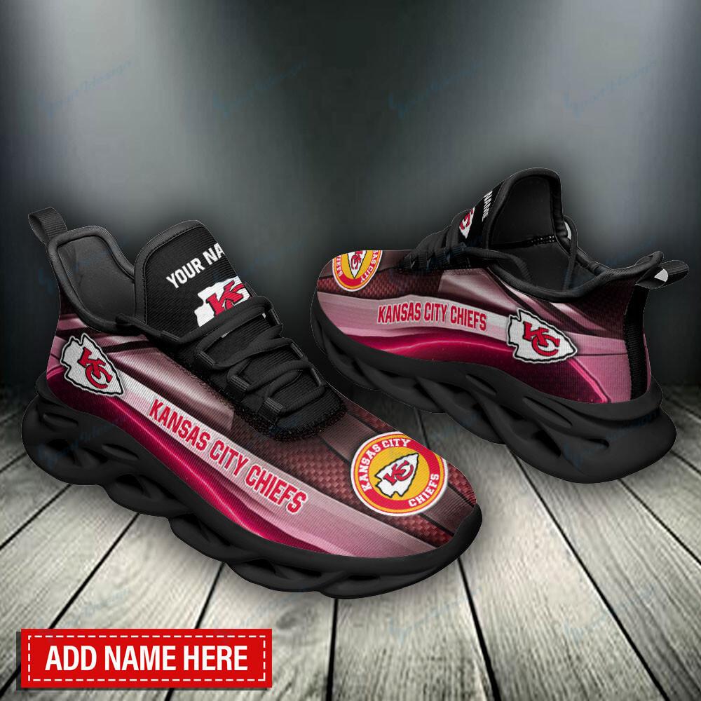 Ideafootwear Kansas City Chiefs Max Soul Shoes Sneakers For Men And Women 40