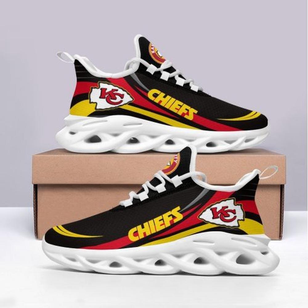 Ideafootwear Kansas City Chiefs Max Soul Shoes Sneakers For Men And Women 63