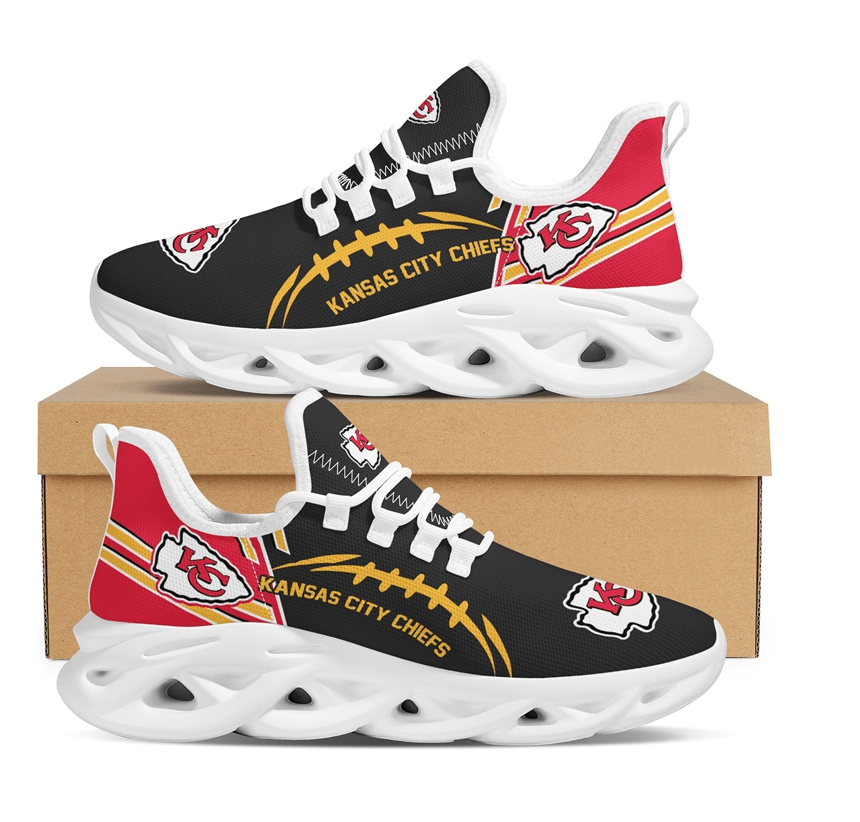Ideafootwear Kansas City Chiefs Max Soul Shoes Sneakers For Men And Women 30