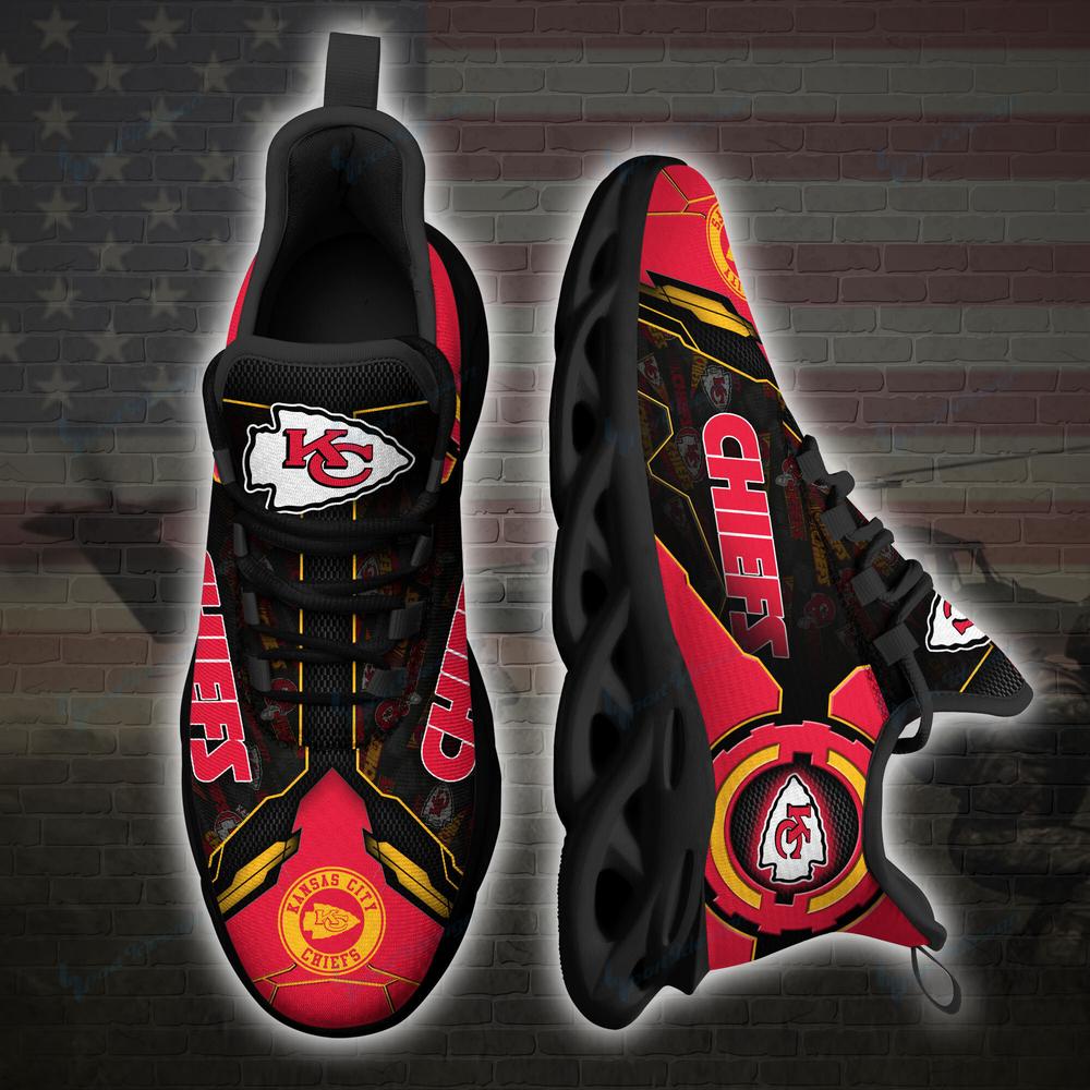Ideafootwear Kansas City Chiefs Max Soul Shoes Sneakers For Men And Women 21