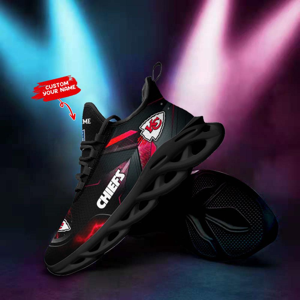 Ideafootwear Kansas City Chiefs Max Soul Shoes Sneakers For Men And Women 44