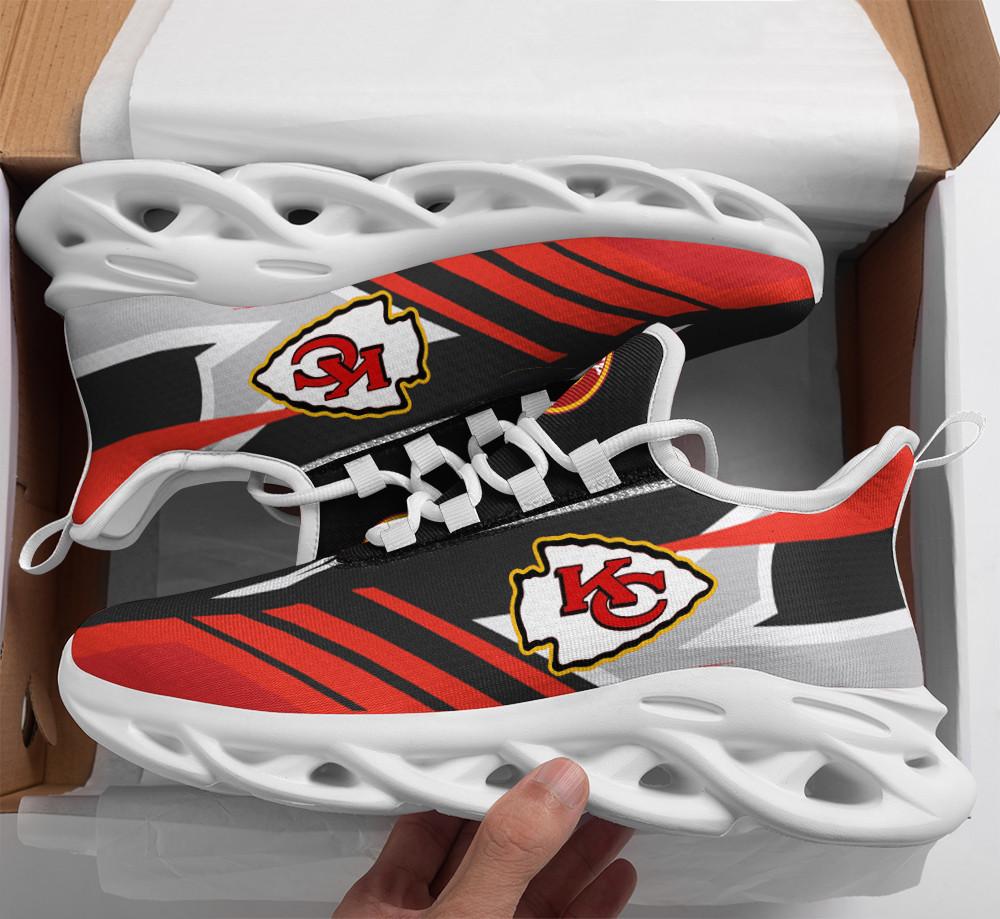 Ideafootwear Kansas City Chiefs Max Soul Shoes Sneakers For Men And Women 23