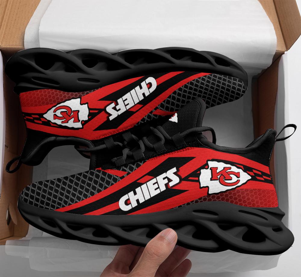 Ideafootwear Kansas City Chiefs Max Soul Shoes Sneakers For Men And Women 76