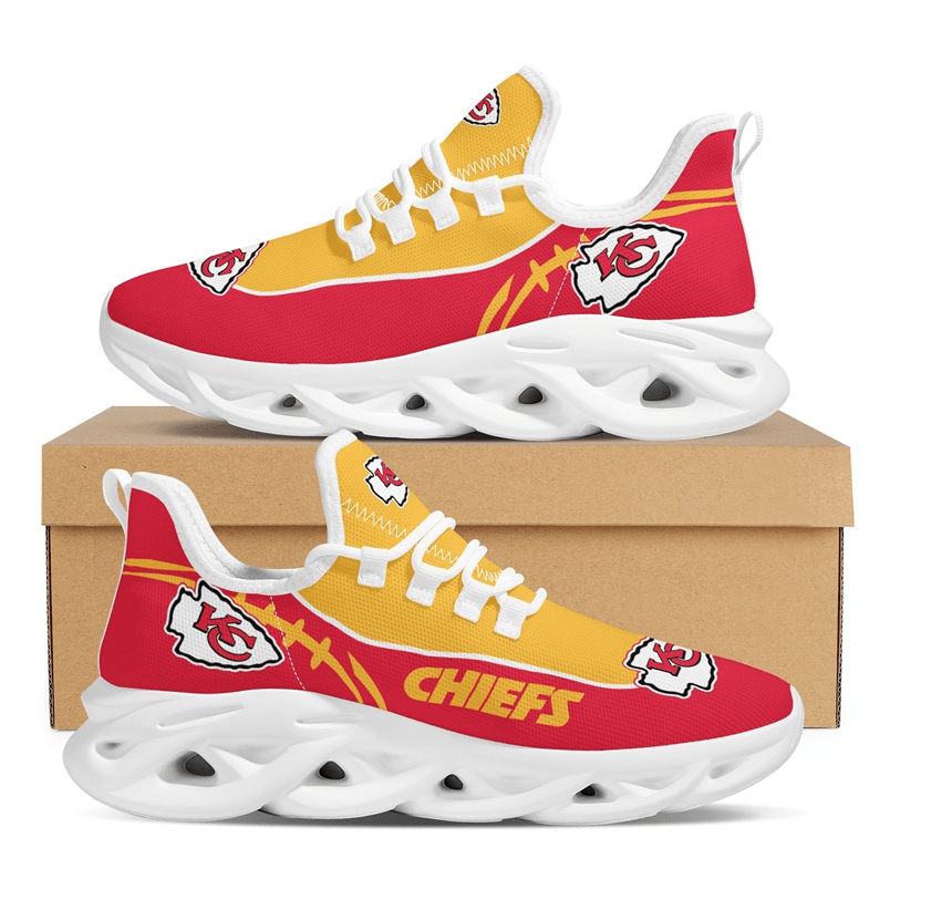 Ideafootwear Kansas City Chiefs Max Soul Shoes Sneakers For Men And Women 29