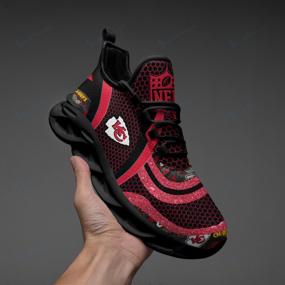 Ideafootwear Kansas City Chiefs Max Soul Shoes Sneakers For Men And Women 18