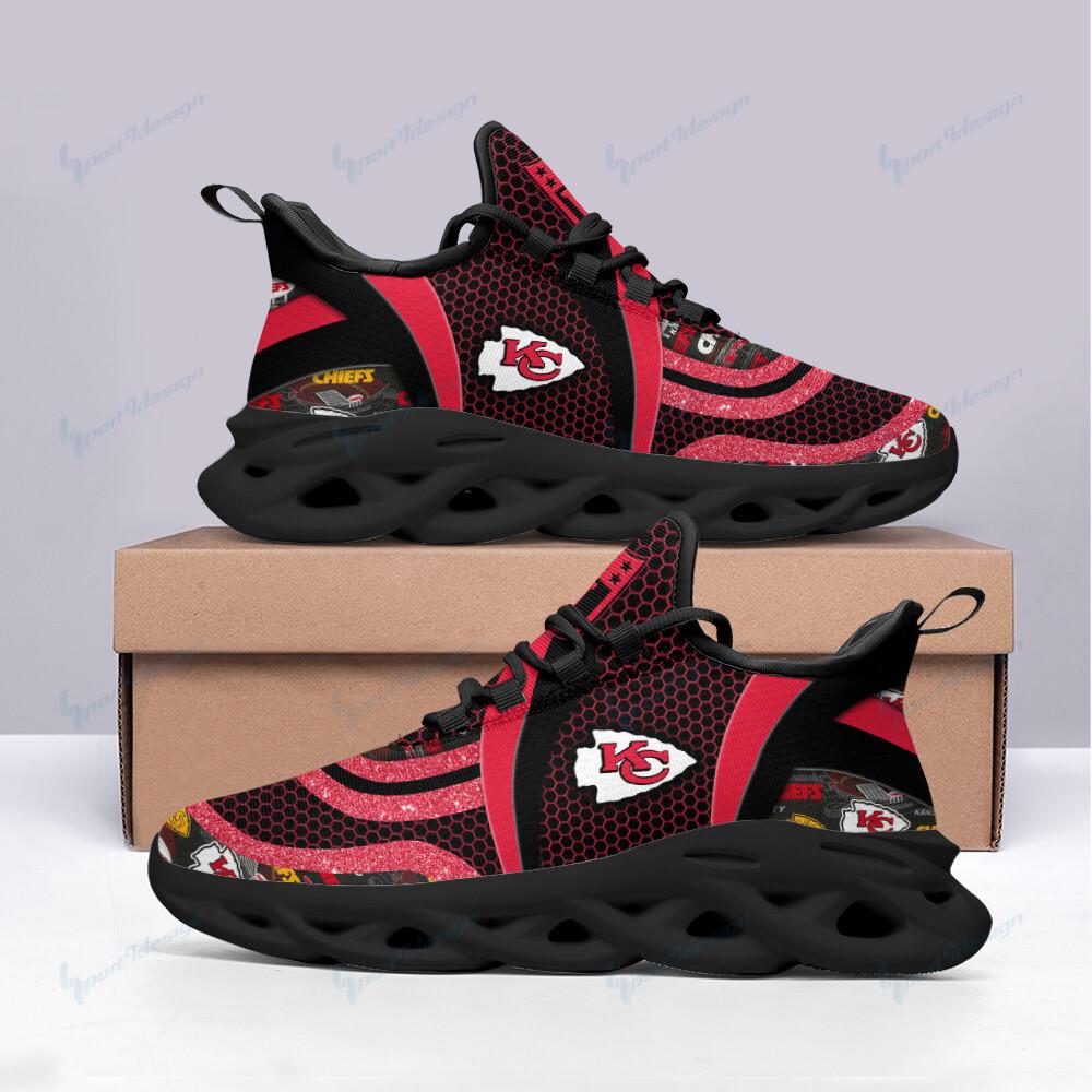 Ideafootwear Kansas City Chiefs Max Soul Shoes Sneakers For Men And Women 18