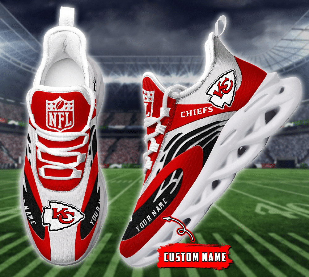 Ideafootwear Kansas City Chiefs Max Soul Shoes Sneakers For Men And Women 59