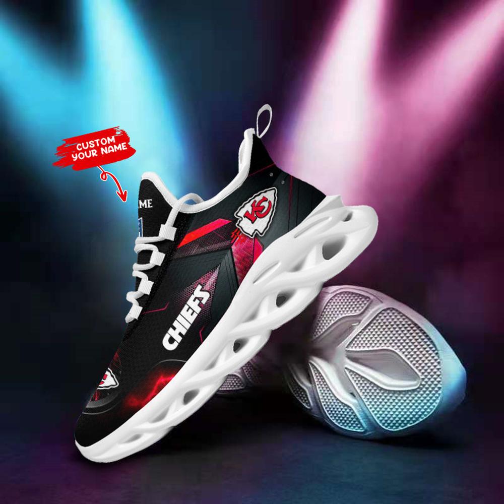 Ideafootwear Kansas City Chiefs Max Soul Shoes Sneakers For Men And Women 44