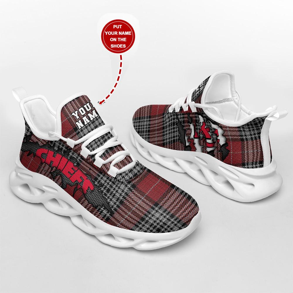 Ideafootwear Kansas City Chiefs Max Soul Shoes Sneakers For Men And Women 48