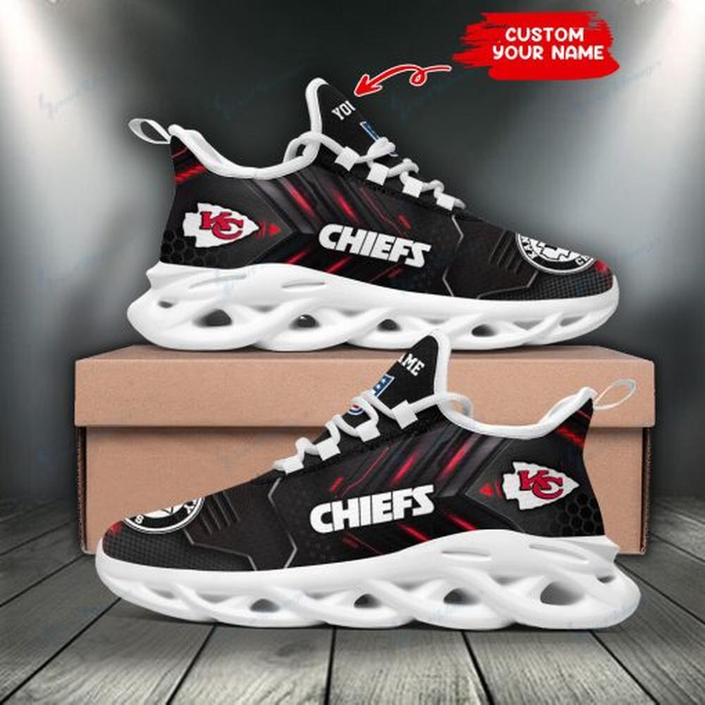 Ideafootwear Kansas City Chiefs Max Soul Shoes Sneakers For Men And Women 42