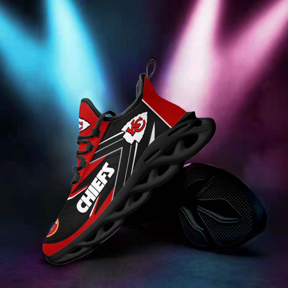 Ideafootwear Kansas City Chiefs Max Soul Shoes Sneakers For Men And Women 6