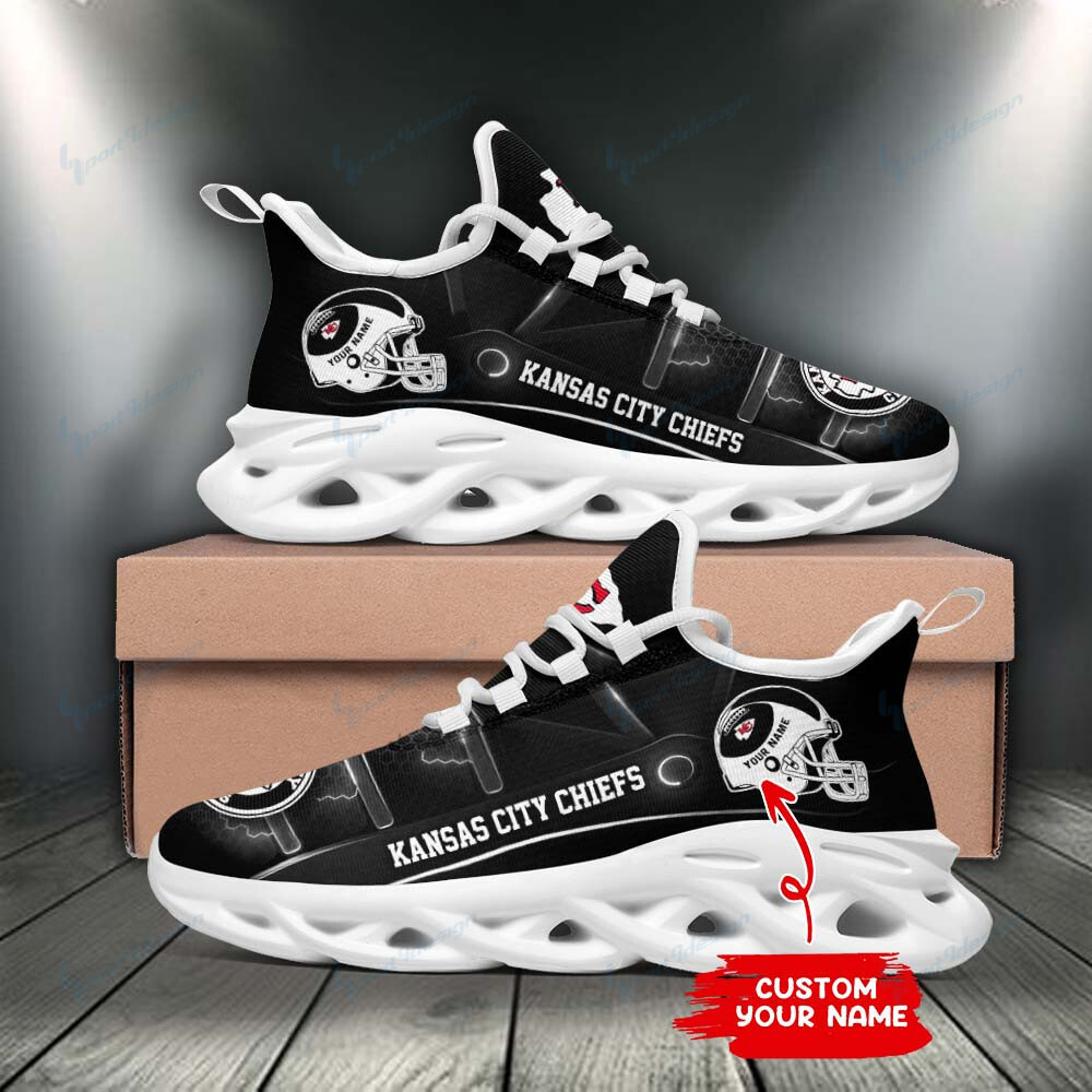 Ideafootwear Kansas City Chiefs Max Soul Shoes Sneakers For Men And Women 41